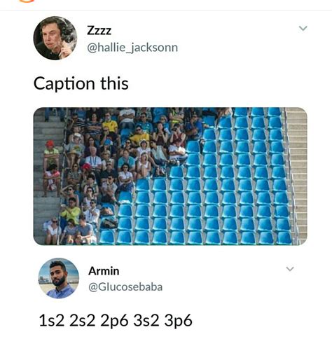 electron configuration meme|Electronic configuration, I'm looking at you. : r/sciencememes.